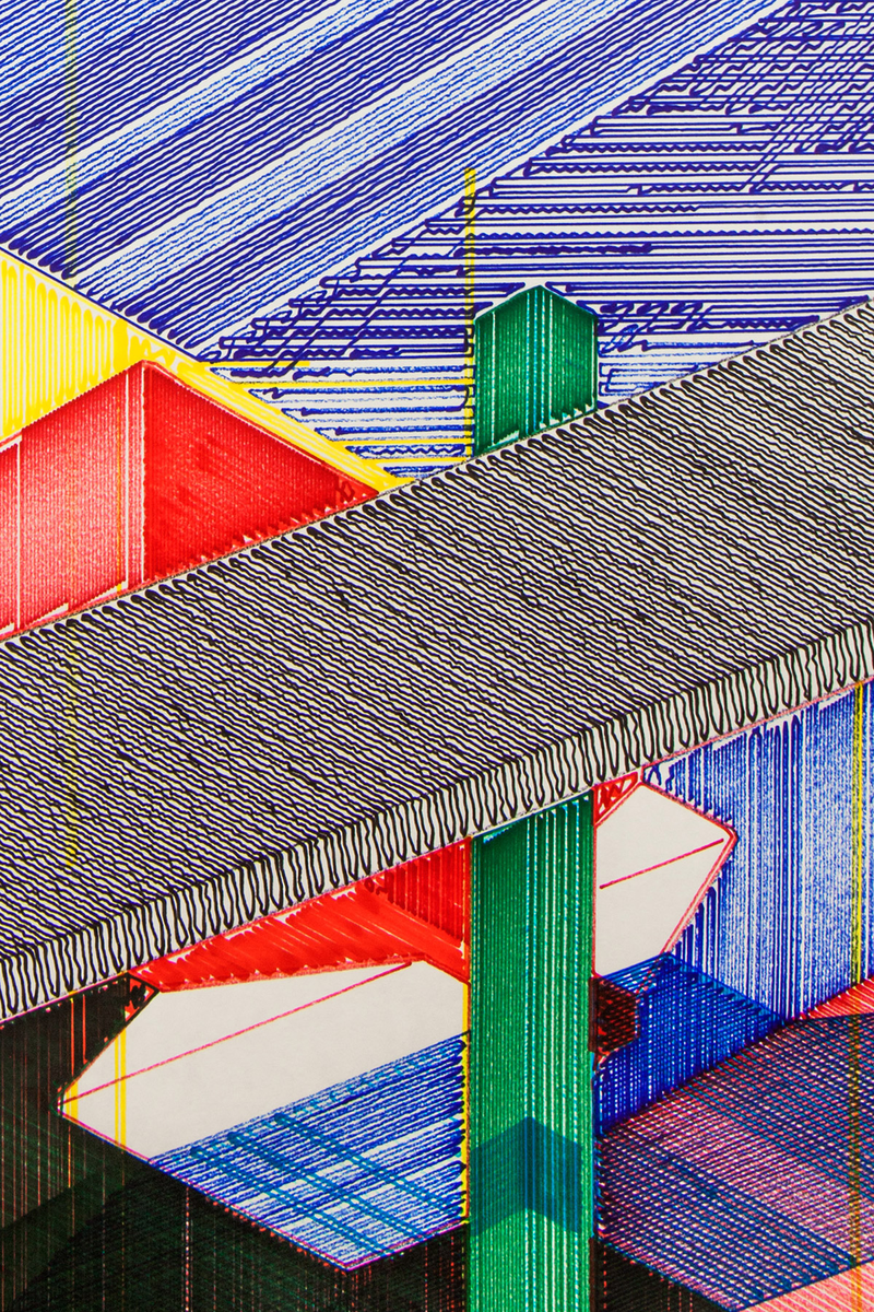 Illustration for article titled These Mutant Buildings Were Generated By Code and Drawn By a Machine